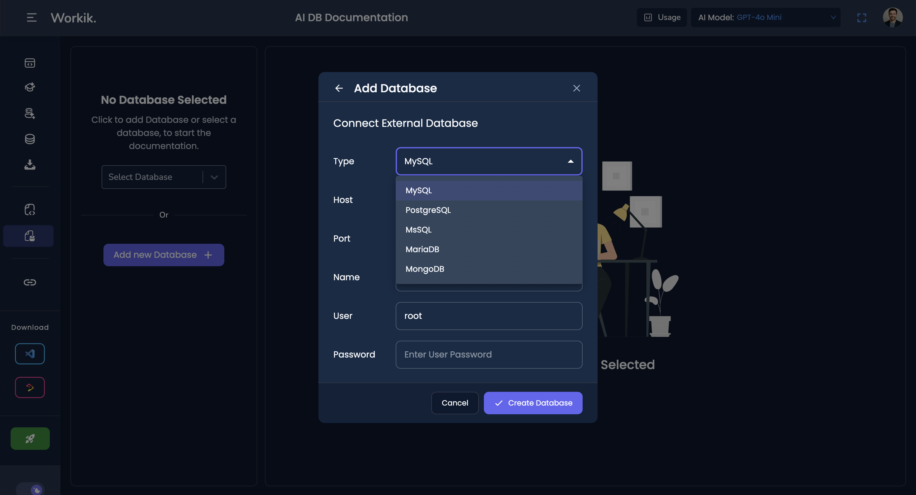 Use AI for Database Documentation: Create DB documentation for SQL and ...