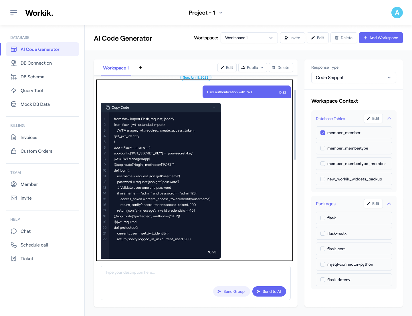 AI Code Generator | Try Context-Driven Code Writer for Free image.