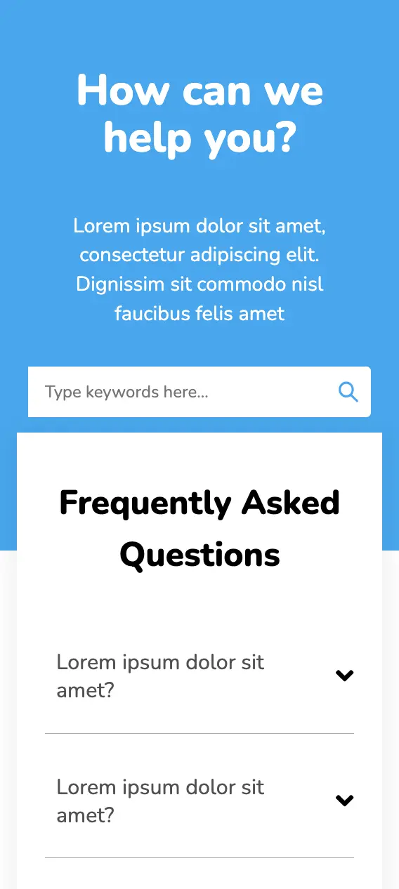 Top 6 FAQ Section For Websites With Design, HTML, CSS, And JavaScript Code