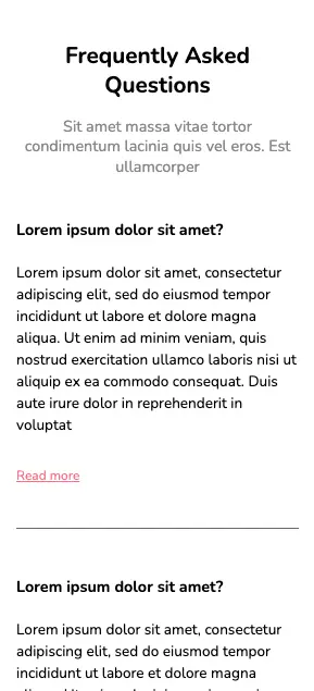 Top 6 FAQ Section For Websites With Design, HTML, CSS, And JavaScript Code