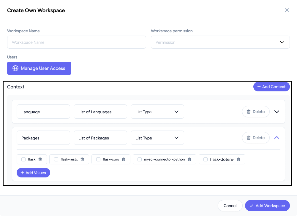 FREE AI backend code generator | Try context-driven code generation