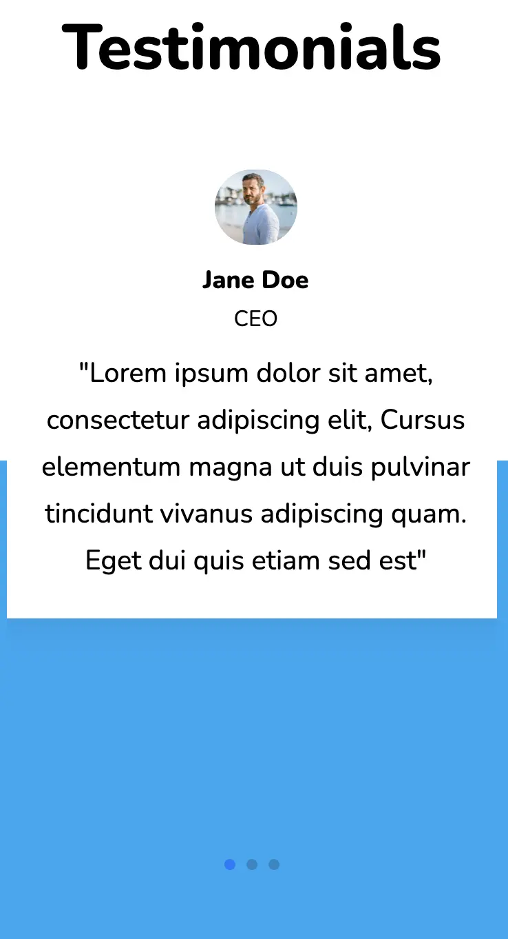 Top 10 Testimonial Section Designs For Websites With Html, CSS, And ...