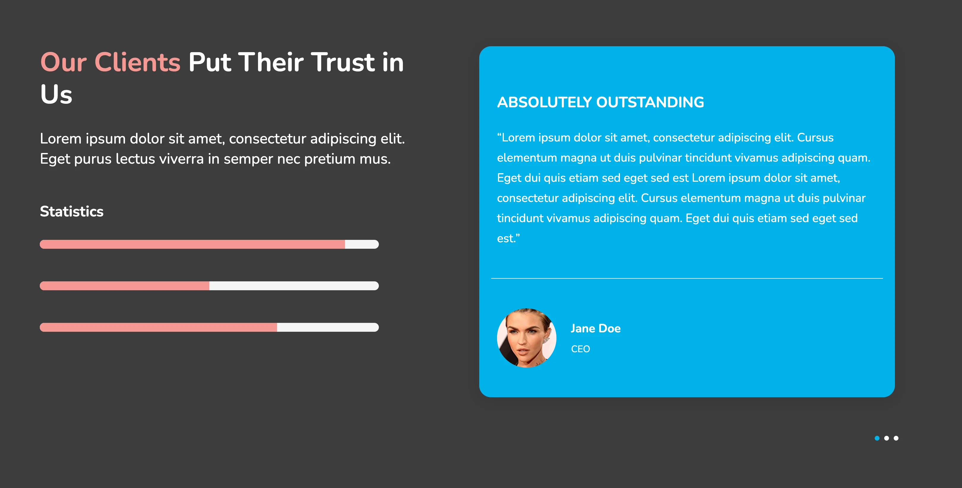 Top 10 Testimonial Section Designs For Websites With Html, CSS, And ...