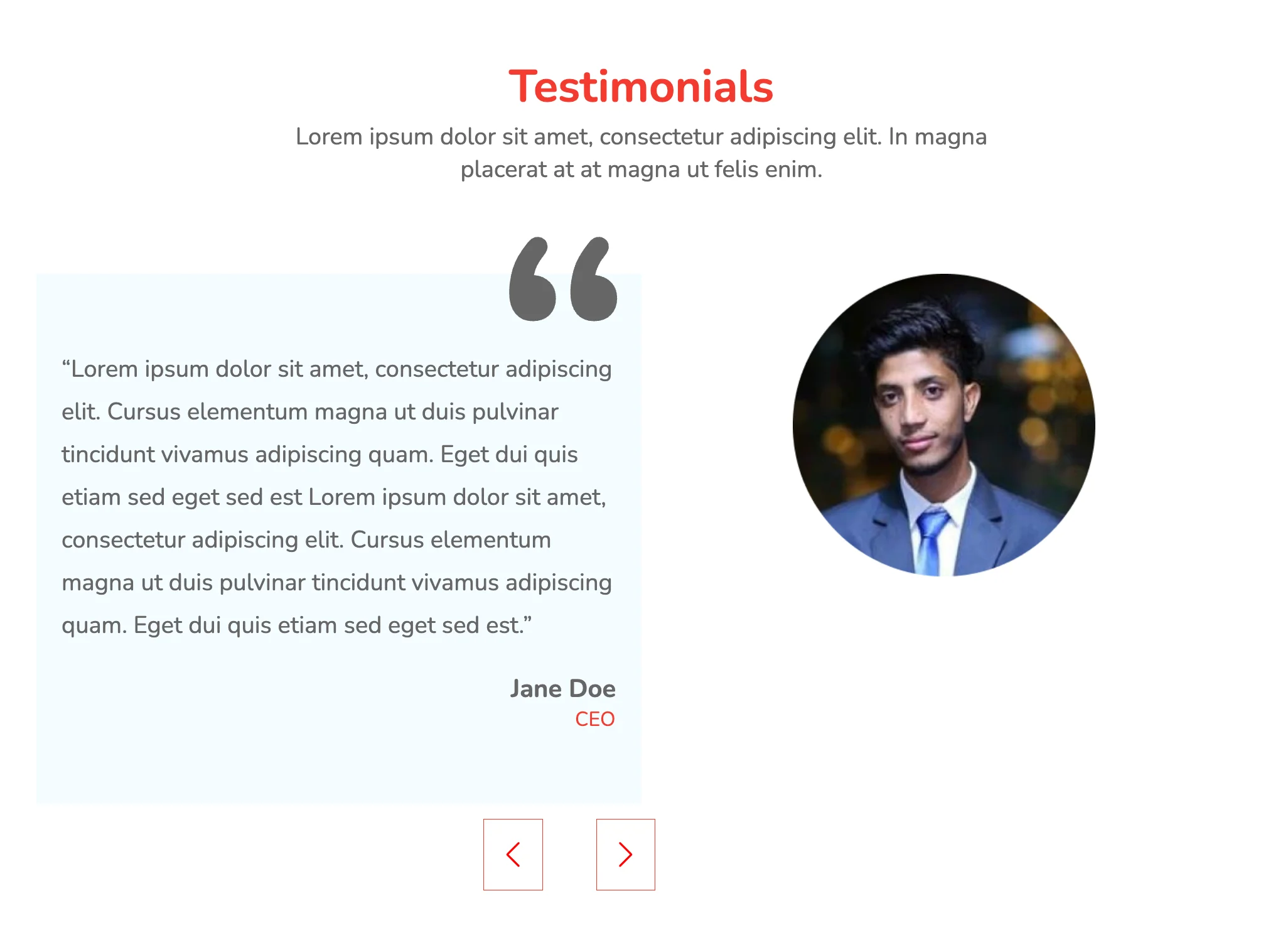 Top 10 Testimonial Section Designs For Websites With Html, CSS, And ...